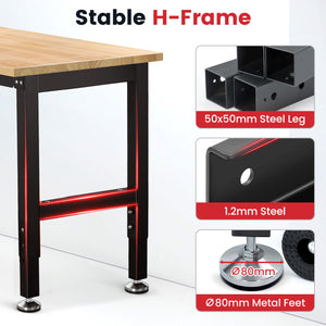 wb0102-light-workbench-60-in-table-adjustable-height-stable-h-frame