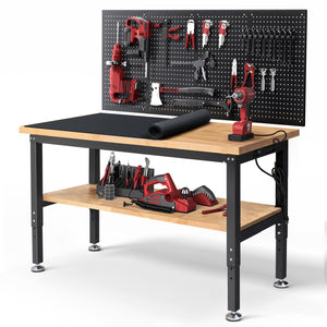 wb0102-plus-workbench-60-in-tabletop-pegboard-with-storage-shelf