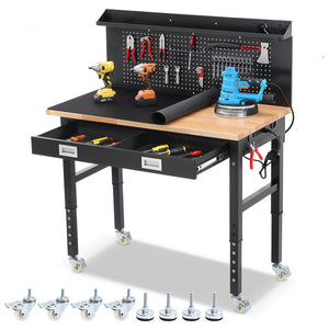 wb0302-plus-workbench-48-in-adjustable-height-pegboard-drawers