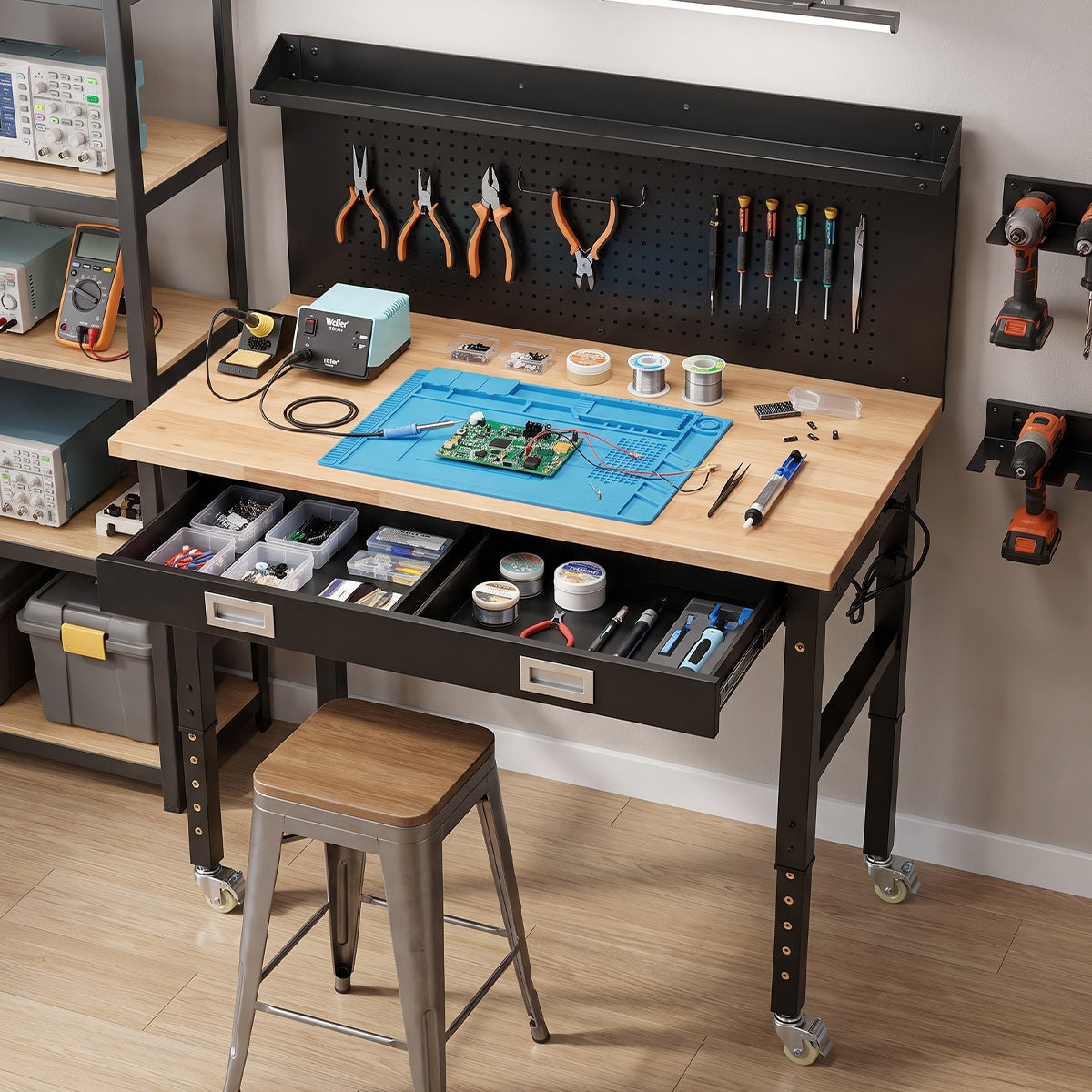 wb0302-plus-workbench-48-inch-table-tool-room-use