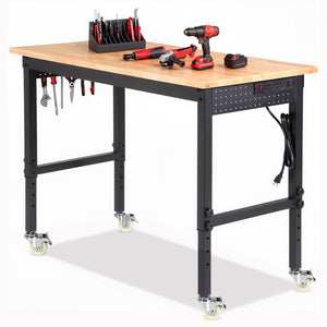 wb0603-workbench-48-in-table-adjustable-height-with-wheels