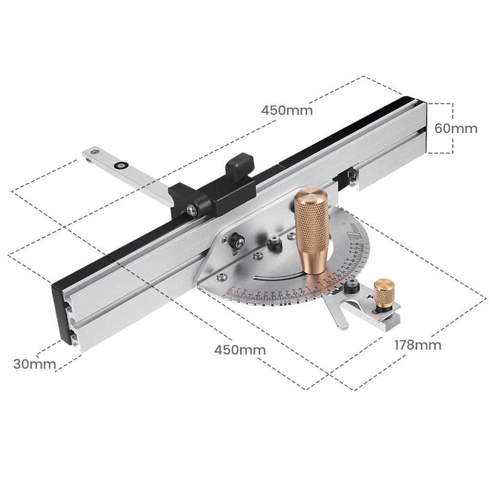 miter-gauge-450mm-27-angle-stops-table-saw-with-box-joint-jig-product-dimension