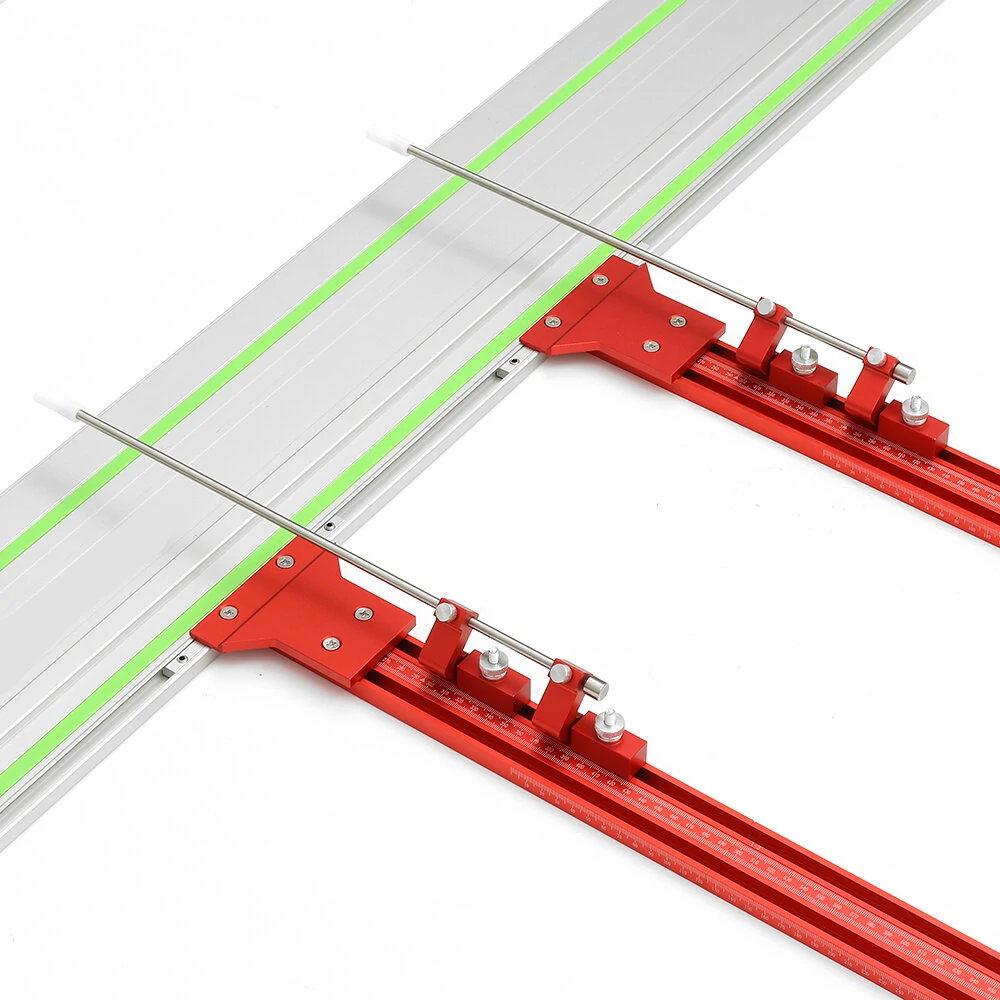 Parallel Guide System, Repeatable Cuts for Track Saw Rail