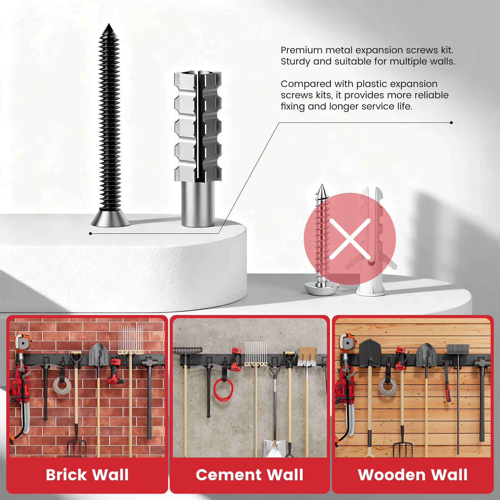 tool-rack-wall-mounted-storage-system-metal-expansion-screws-kit