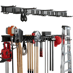 tool-rack-wall-mounted-storage-system-with-adjustable-hooks-front-view-4-panels