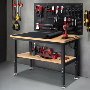 wb0101-plus-workbench-48-in-tabletop-pegboard-with-storage-shelf-tool-room-use