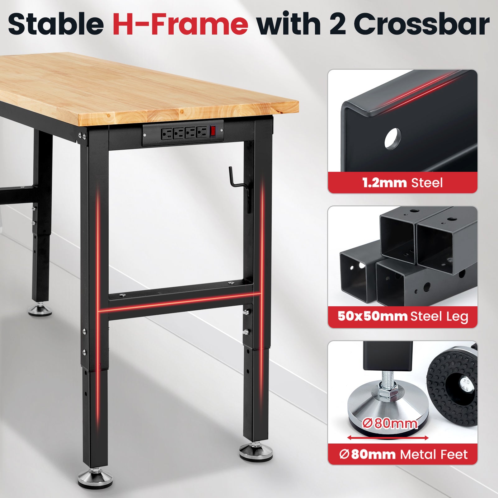 wb0101-pro-workbench-48-in-table-stable-h-frame-with--crossbar