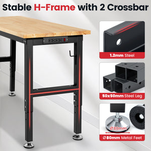 wb0101-pro-workbench-48-in-table-stable-h-frame-with--crossbar
