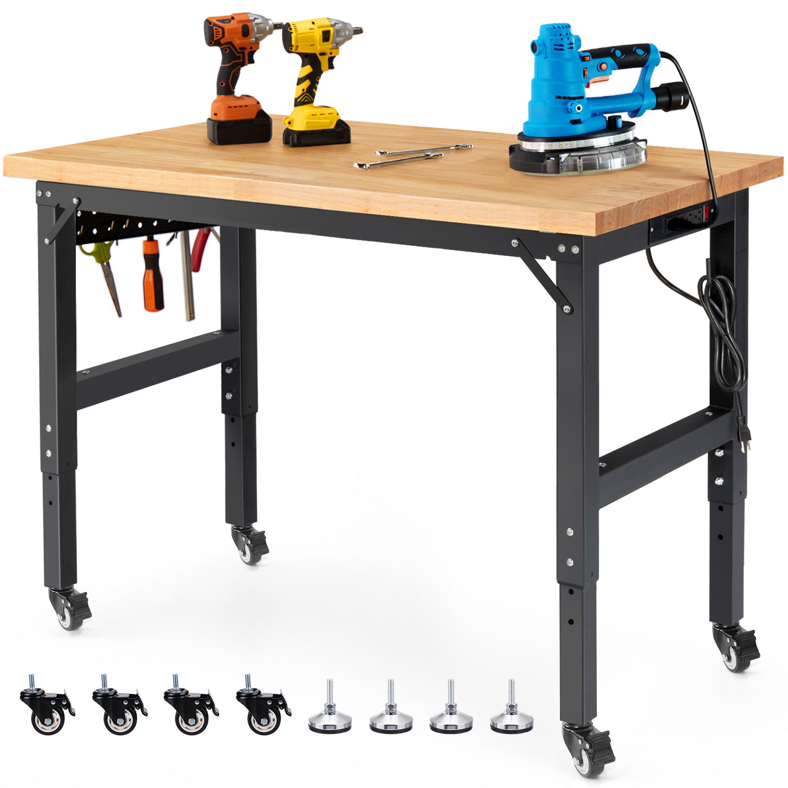 wb0103-workbench-48-in-table-adjustable-height-with-wheels