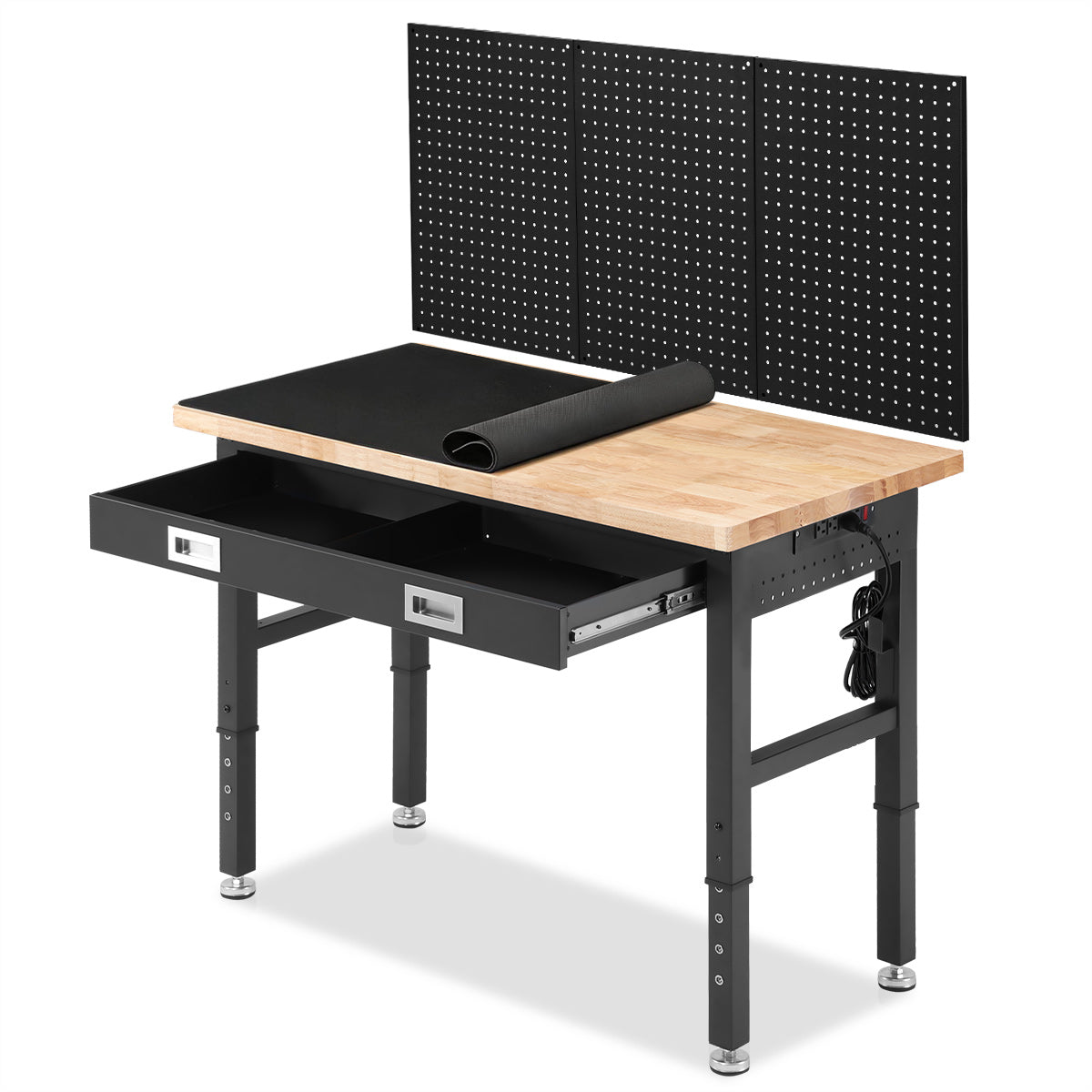 wb0201-plus-workbench-48-in-with-pegboard-drawer-outlets-front-view