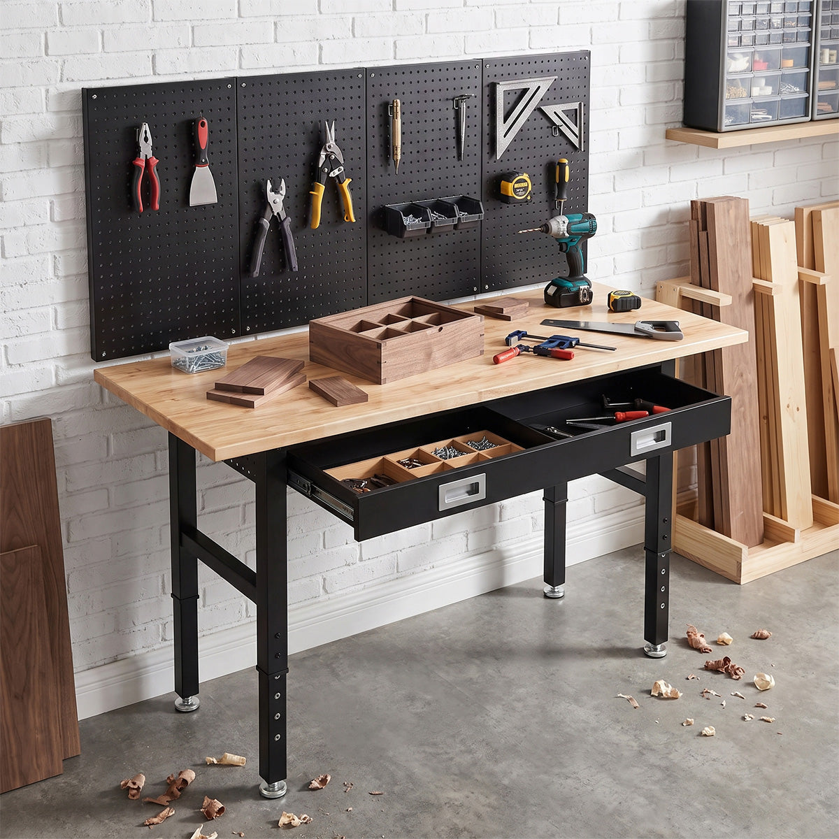 wb0202-plus-workbench-60-inch-diy-workshop-use