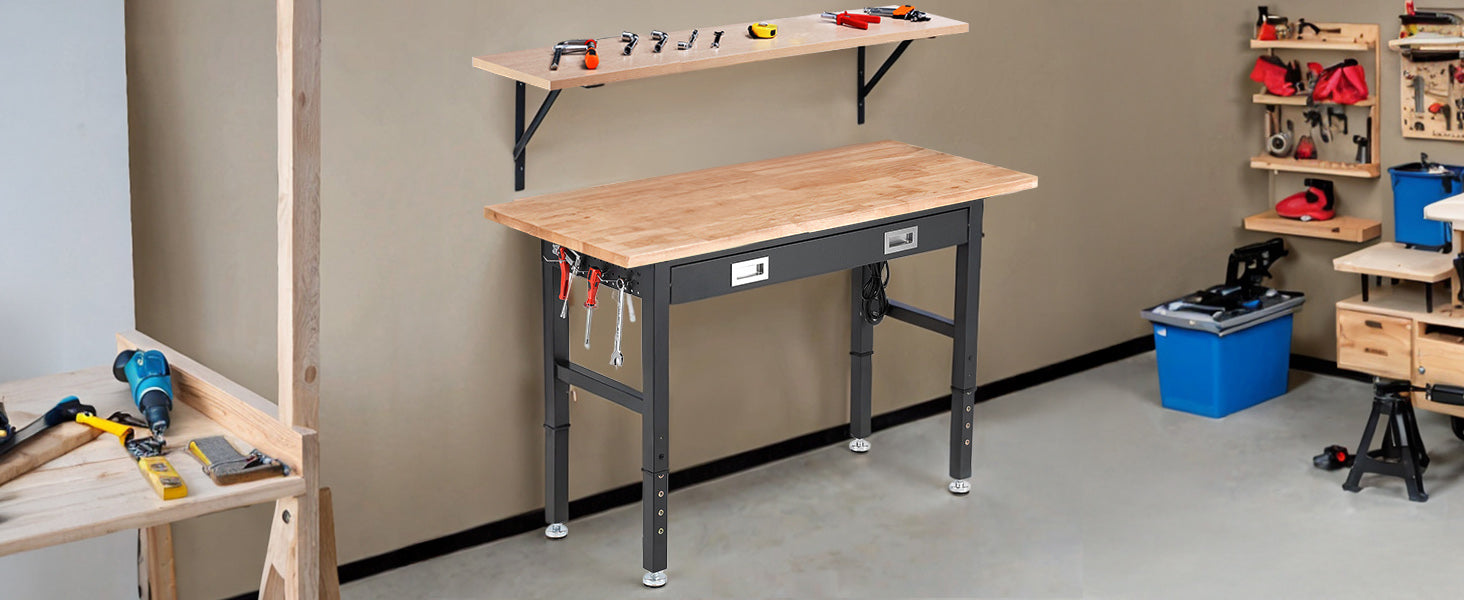 wb0202-pro-workbench-60-inches-woodworking-shop