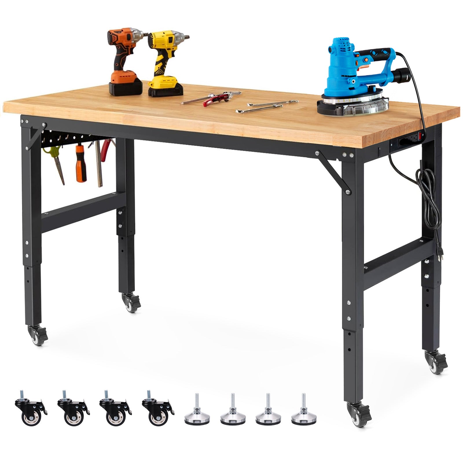 wb0203-workbench-60-in-table-adjustable-height-with-wheels