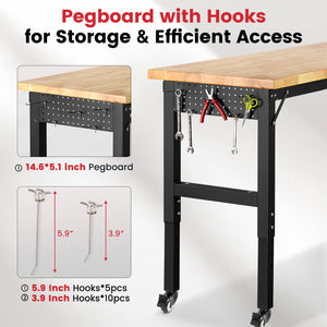 wb0203-workbench-60-in-table-pegboard-with-hooks