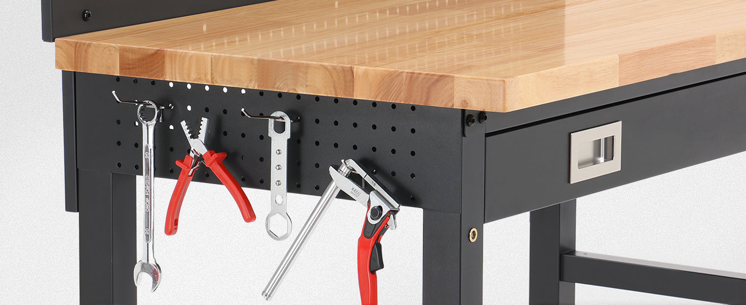 wb0302-plus-workbench-48-table-with-pegboards-drawer-outlets-led-detail-pegboard