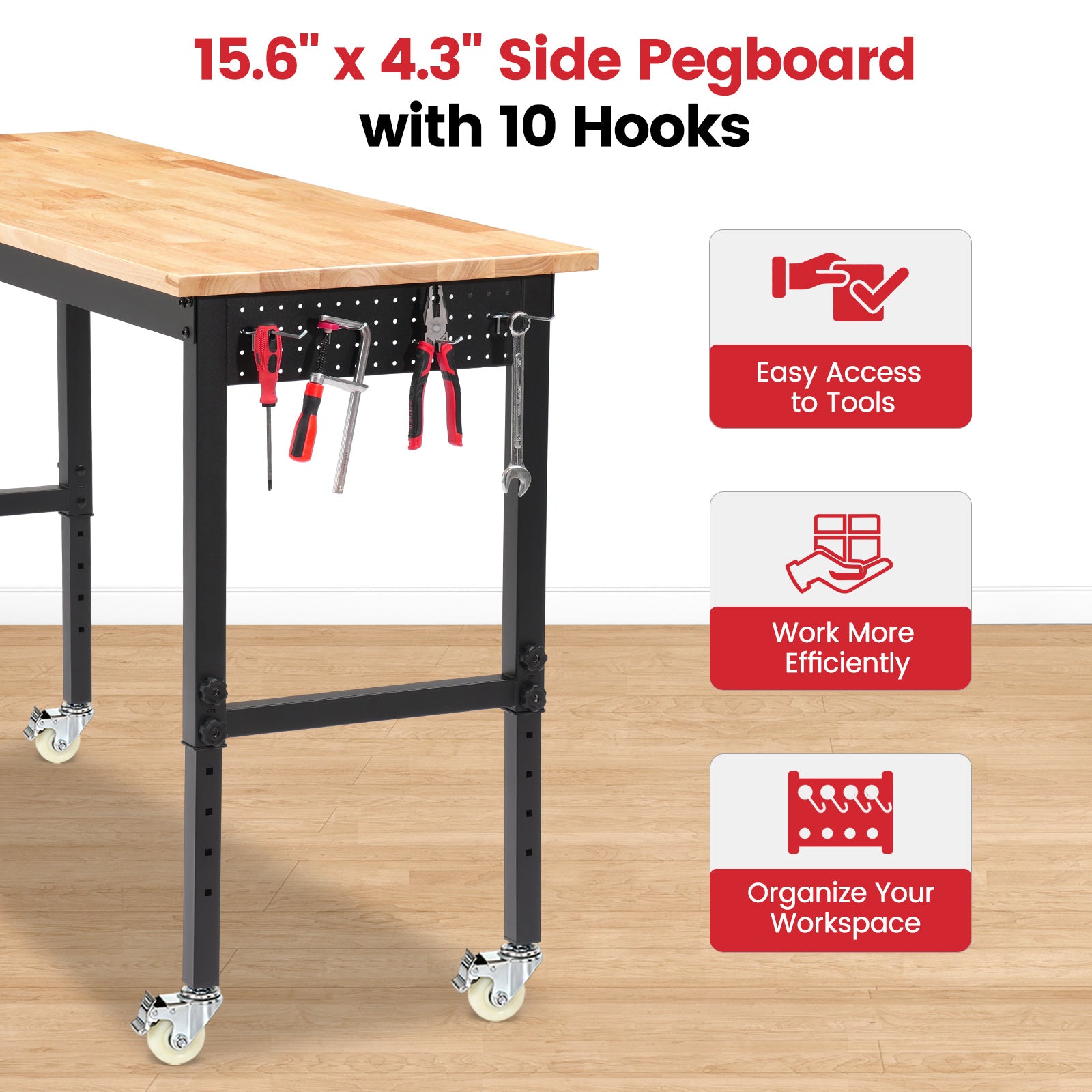 wb0604-workbench-60-in-table-side-pegboard-with-10-hooks
