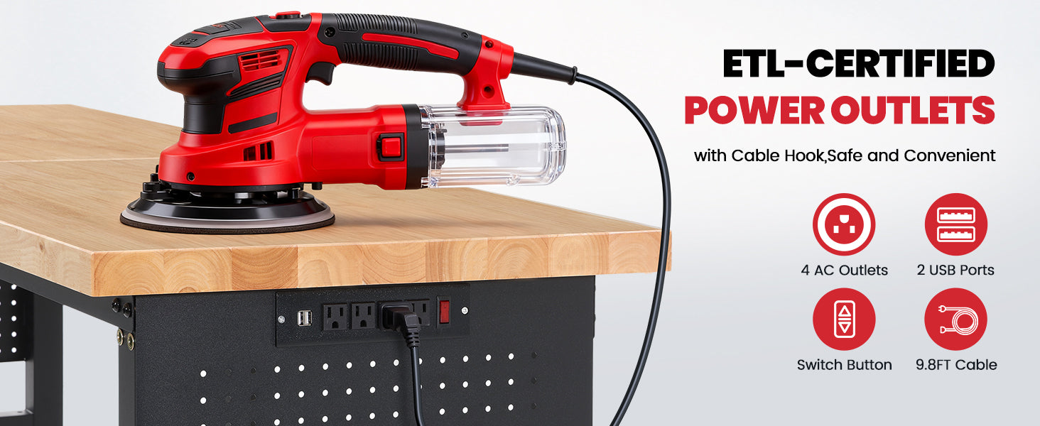 wb3001-workbench-72-in-table-side-pegboards-with-outlets-etl-certification-power-outlet