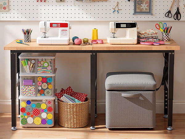 wb3001-workbench-72-in-table-side-pegboards-with-outlets-sewing-desk