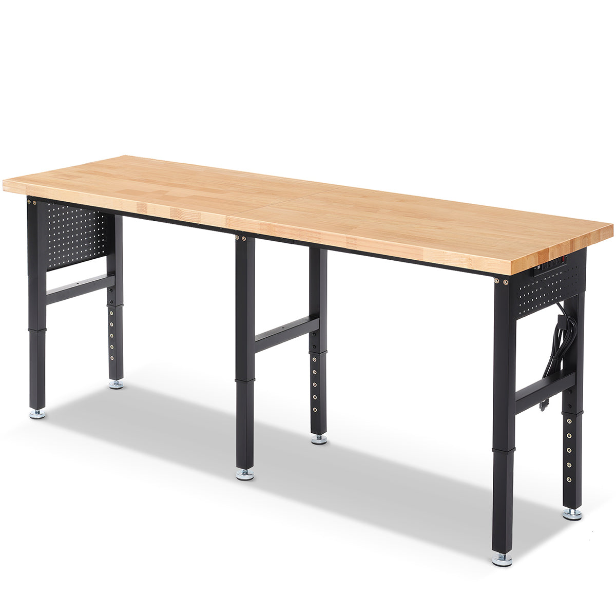wb3002-workbench-84-in-adjustable-height-heavy-duty-front-view-2