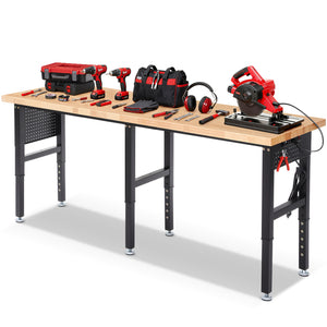 wb3002-workbench-84-in-adjustable-height-heavy-duty