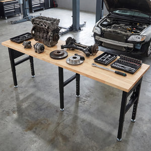 wb3002-workbench-84-in-heavy-duty-table-garbage-use