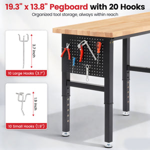 wb3002-workbench-84-in-table-pegboard-with-20-hooks