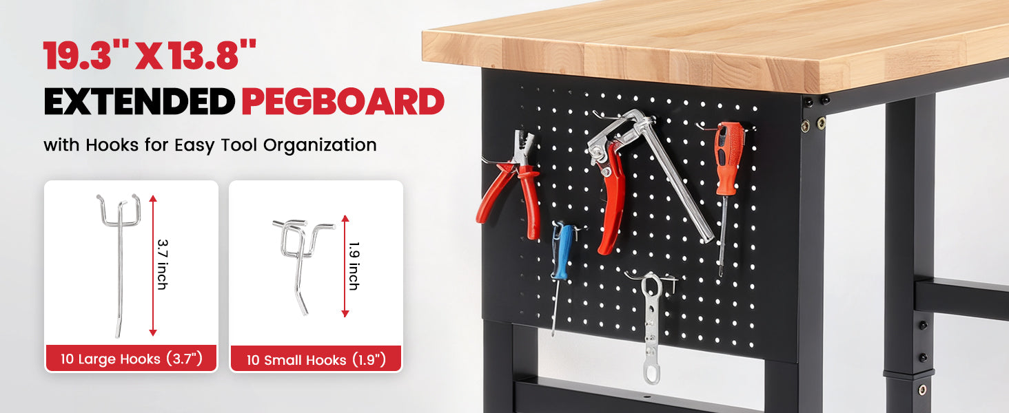 wb3003-workbench-96-in-extra-long-with-side-pegboards-outlets-extended-pegboard