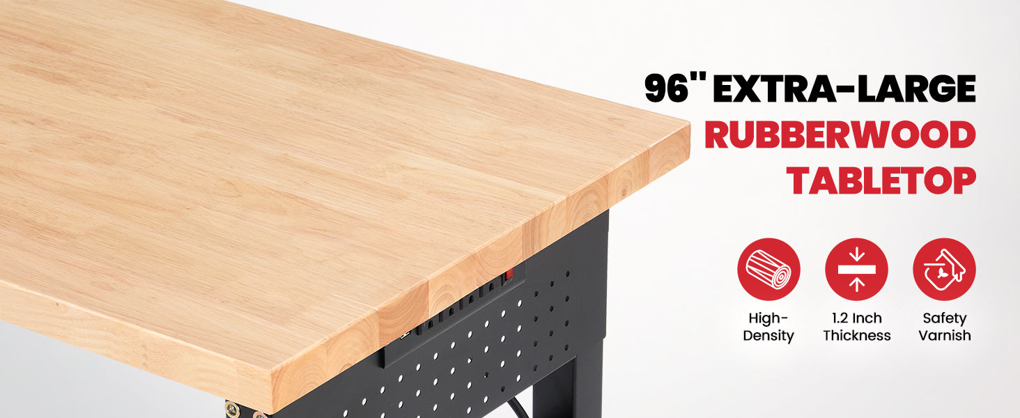 wb3003-workbench-96-in-extra-long-with-side-pegboards-outlets-extra-large-rubberwood-tabletop